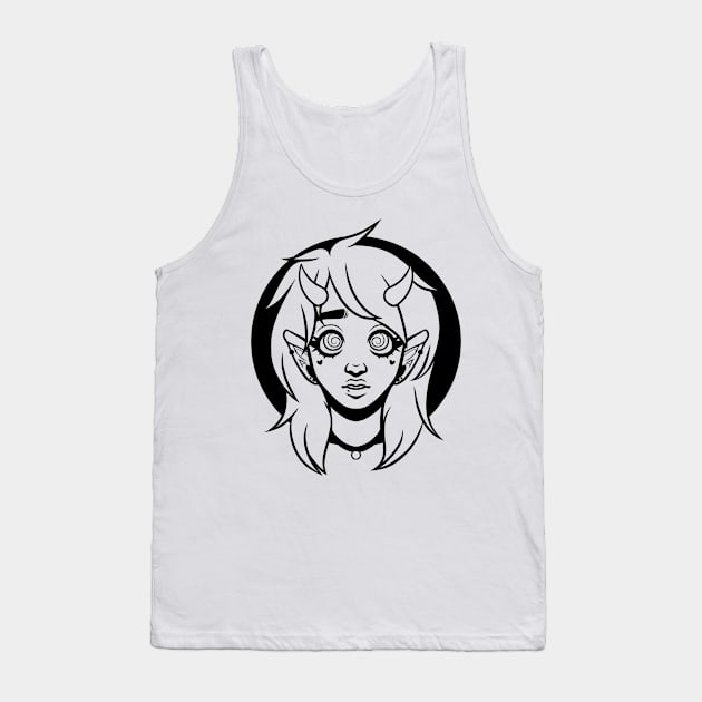 Hazardous Demons Merch Tank Top by Hazardous Demons